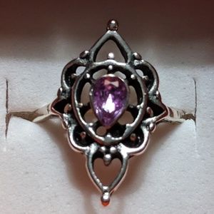 Amethyst ring size 7